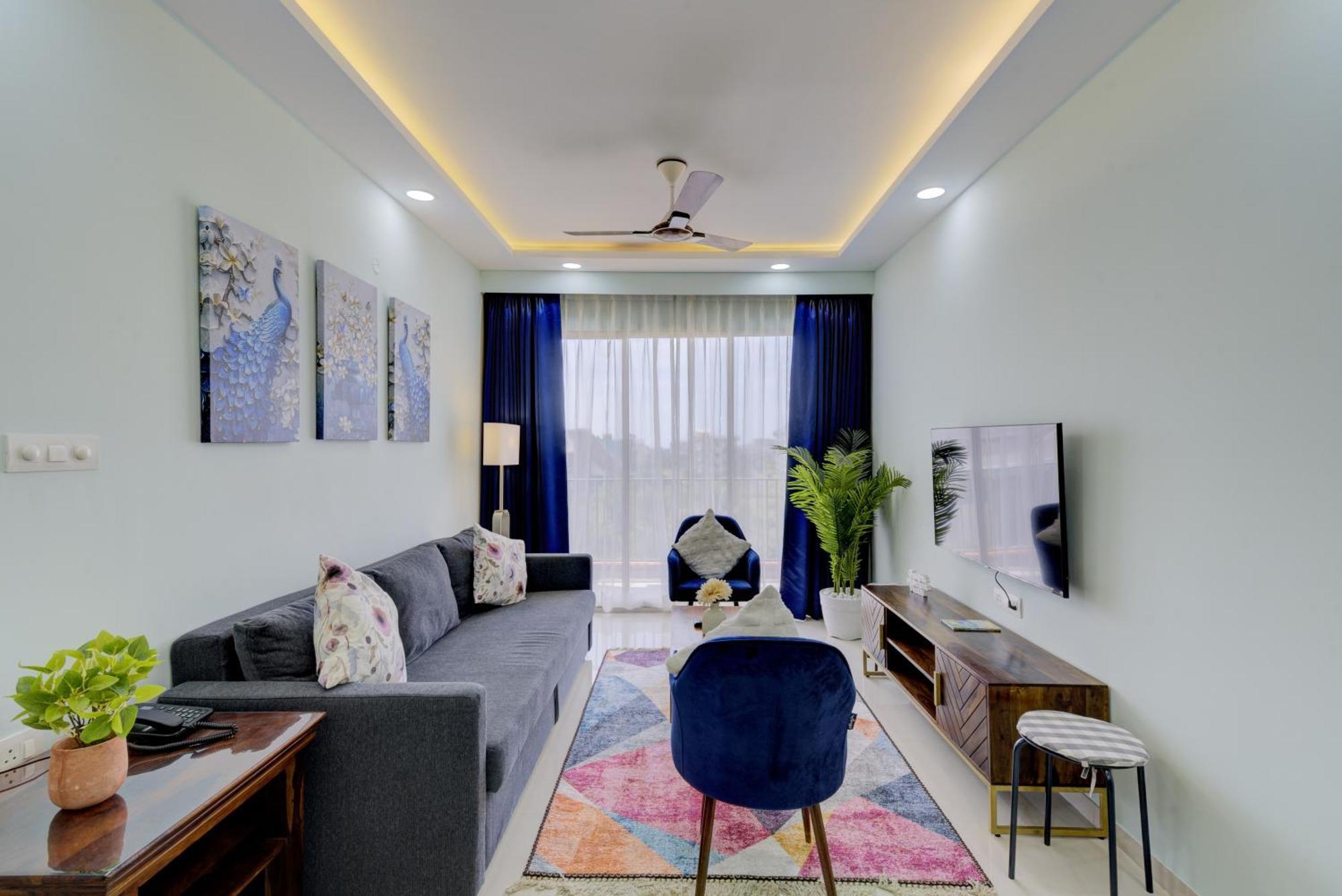 Апартаменти Luxe 2Bhk 10Min From Goi Airport With Pool Access Даболім Екстер'єр фото