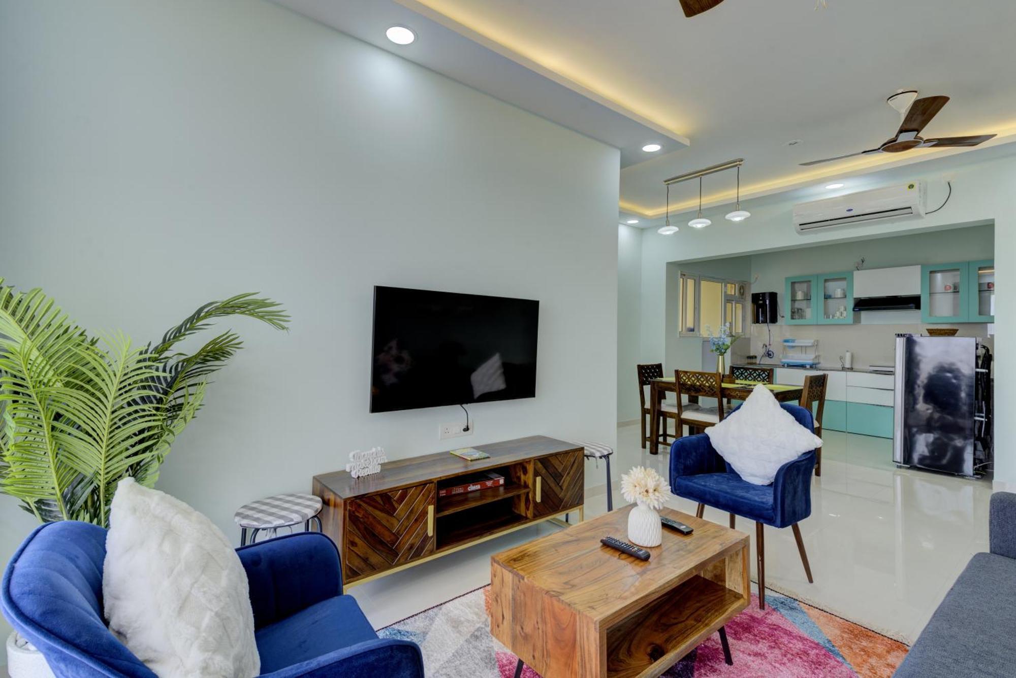 Апартаменти Luxe 2Bhk 10Min From Goi Airport With Pool Access Даболім Екстер'єр фото