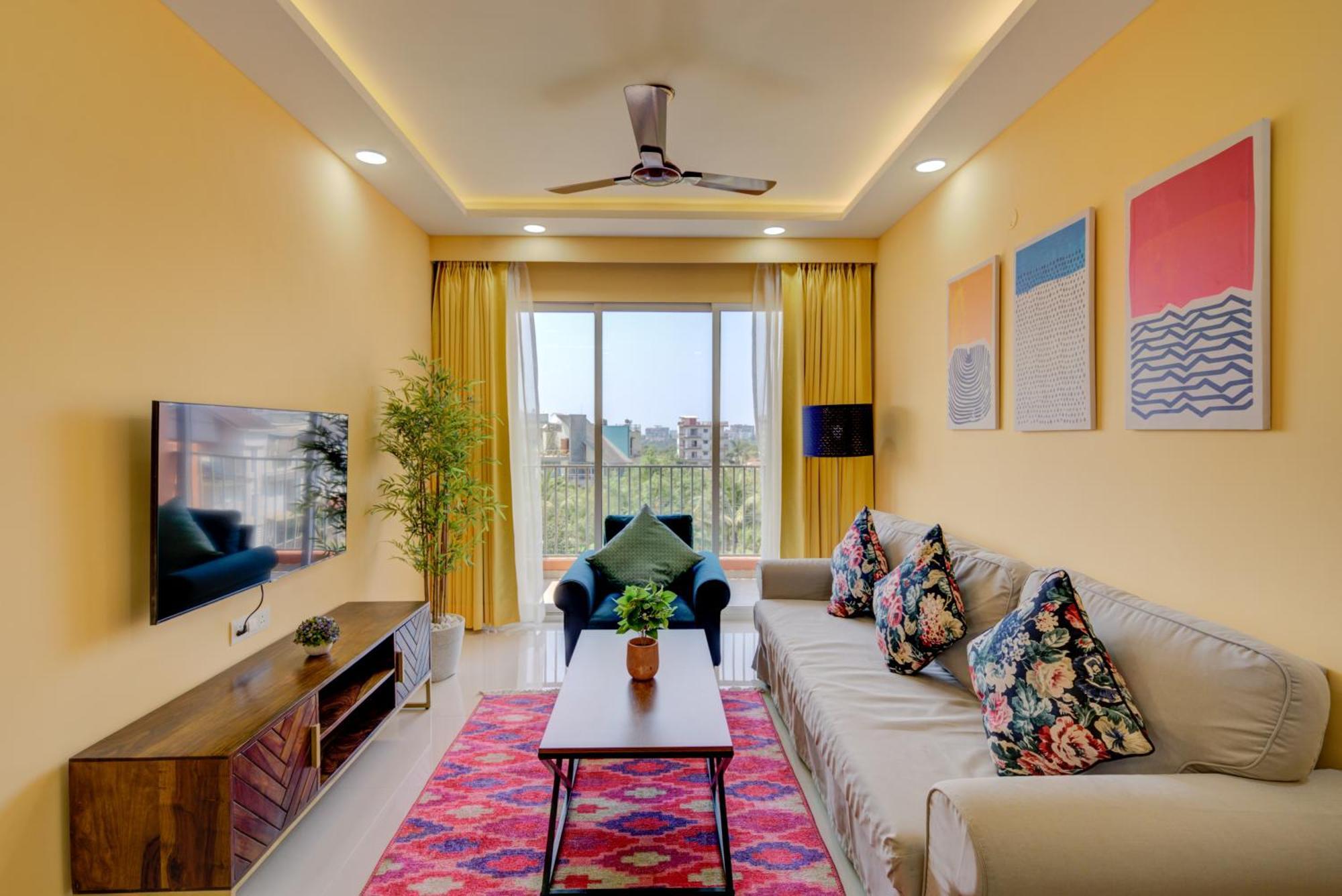 Апартаменти Luxe 2Bhk 10Min From Goi Airport With Pool Access Даболім Екстер'єр фото