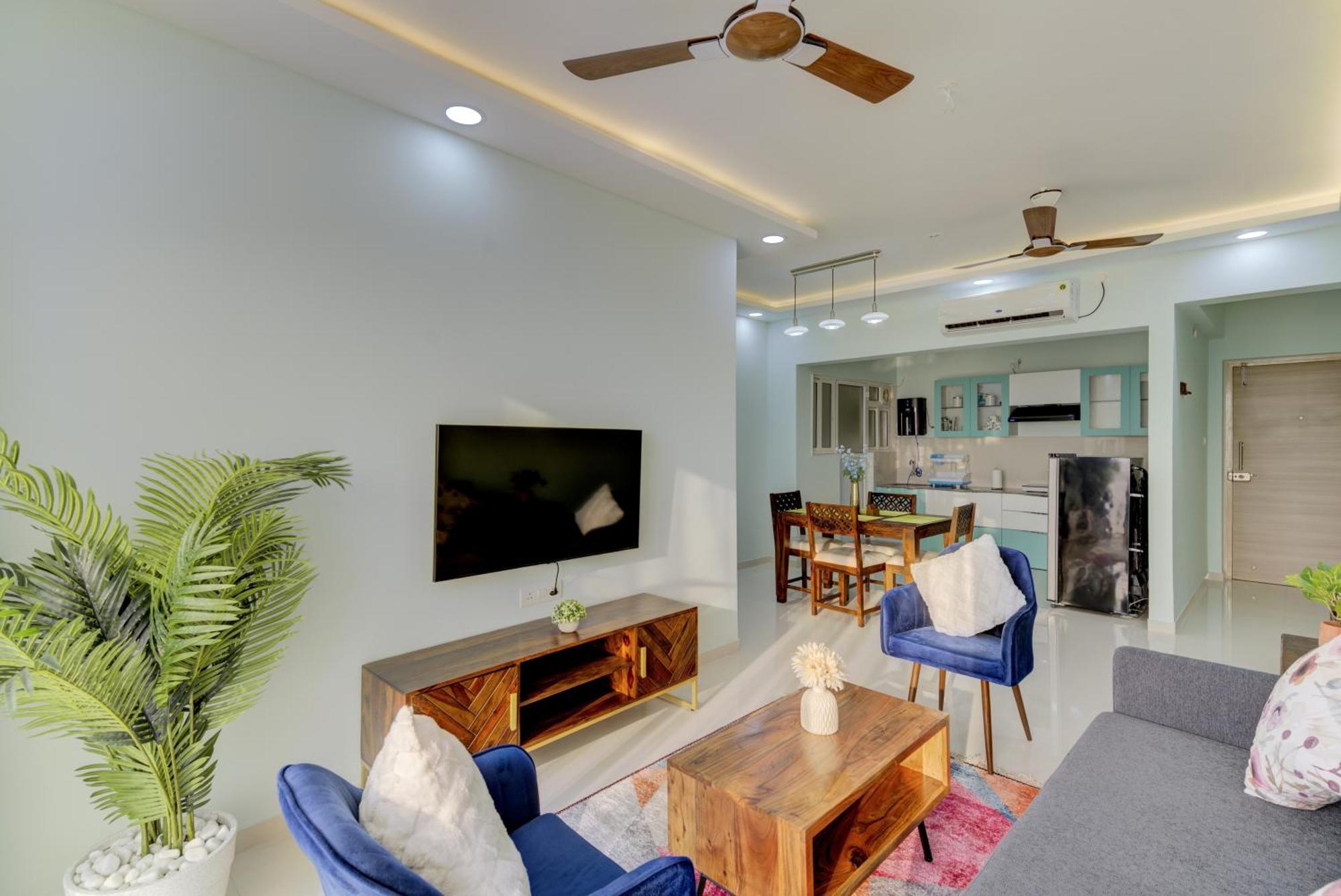 Апартаменти Luxe 2Bhk 10Min From Goi Airport With Pool Access Даболім Екстер'єр фото
