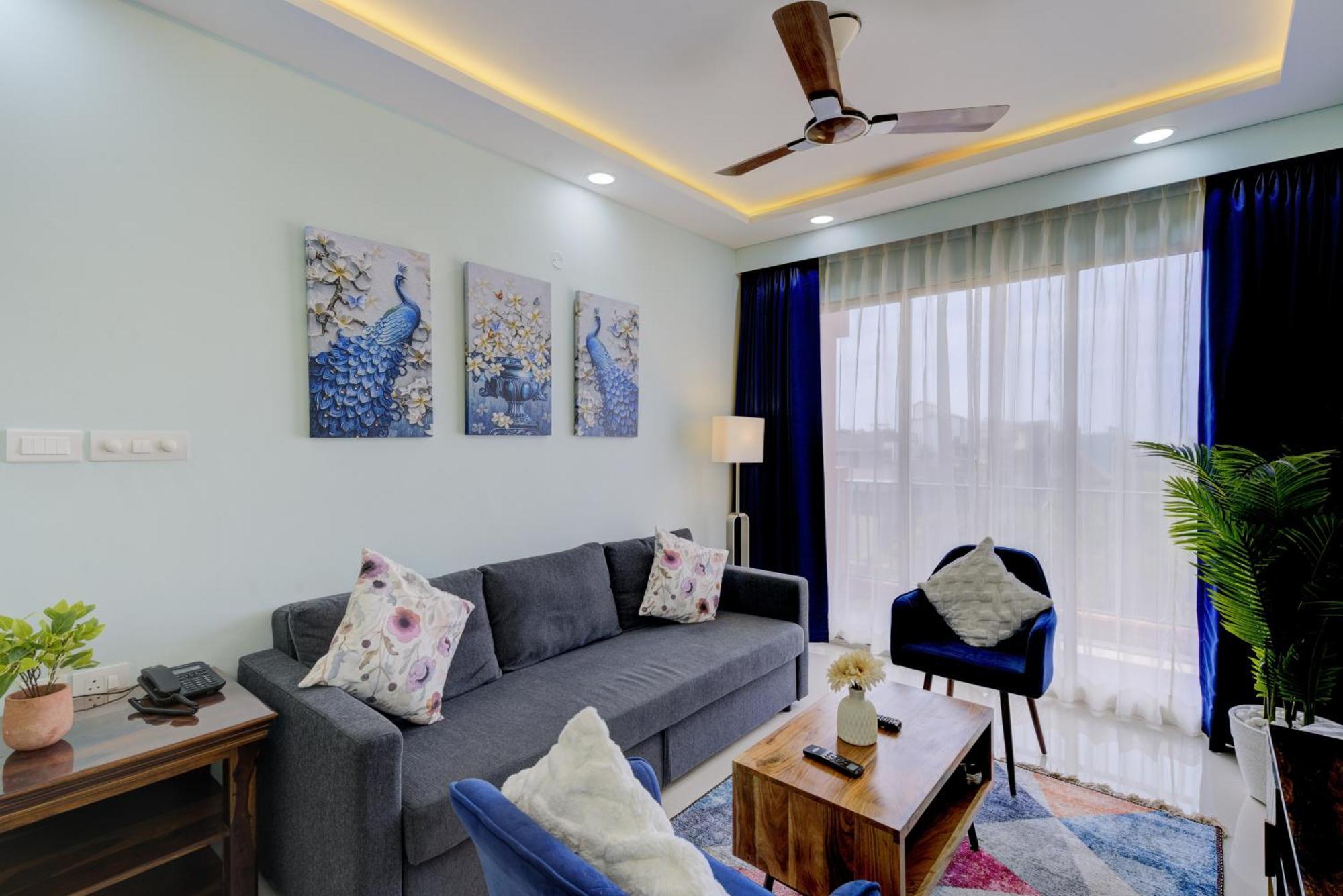 Апартаменти Luxe 2Bhk 10Min From Goi Airport With Pool Access Даболім Екстер'єр фото