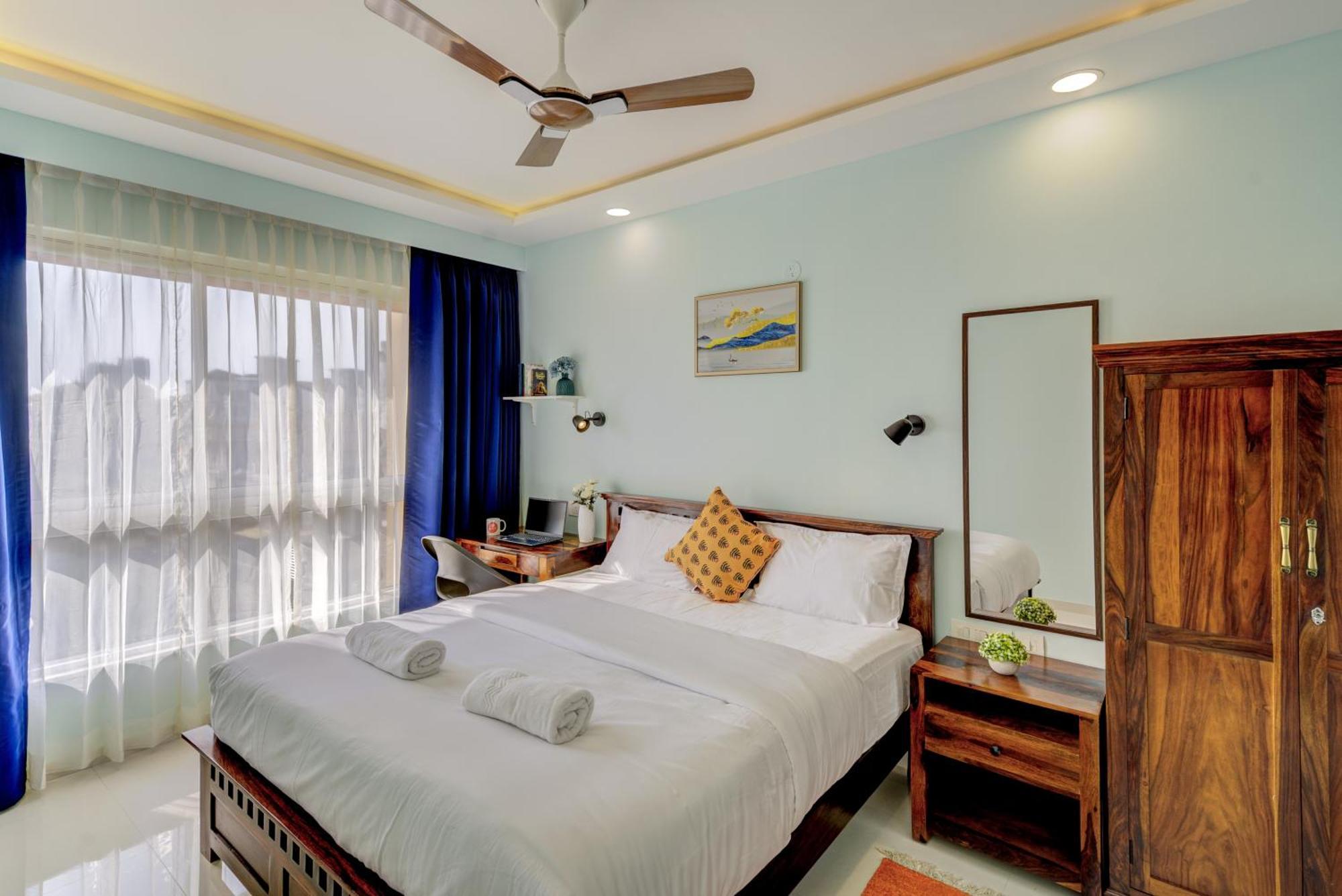 Апартаменти Luxe 2Bhk 10Min From Goi Airport With Pool Access Даболім Екстер'єр фото